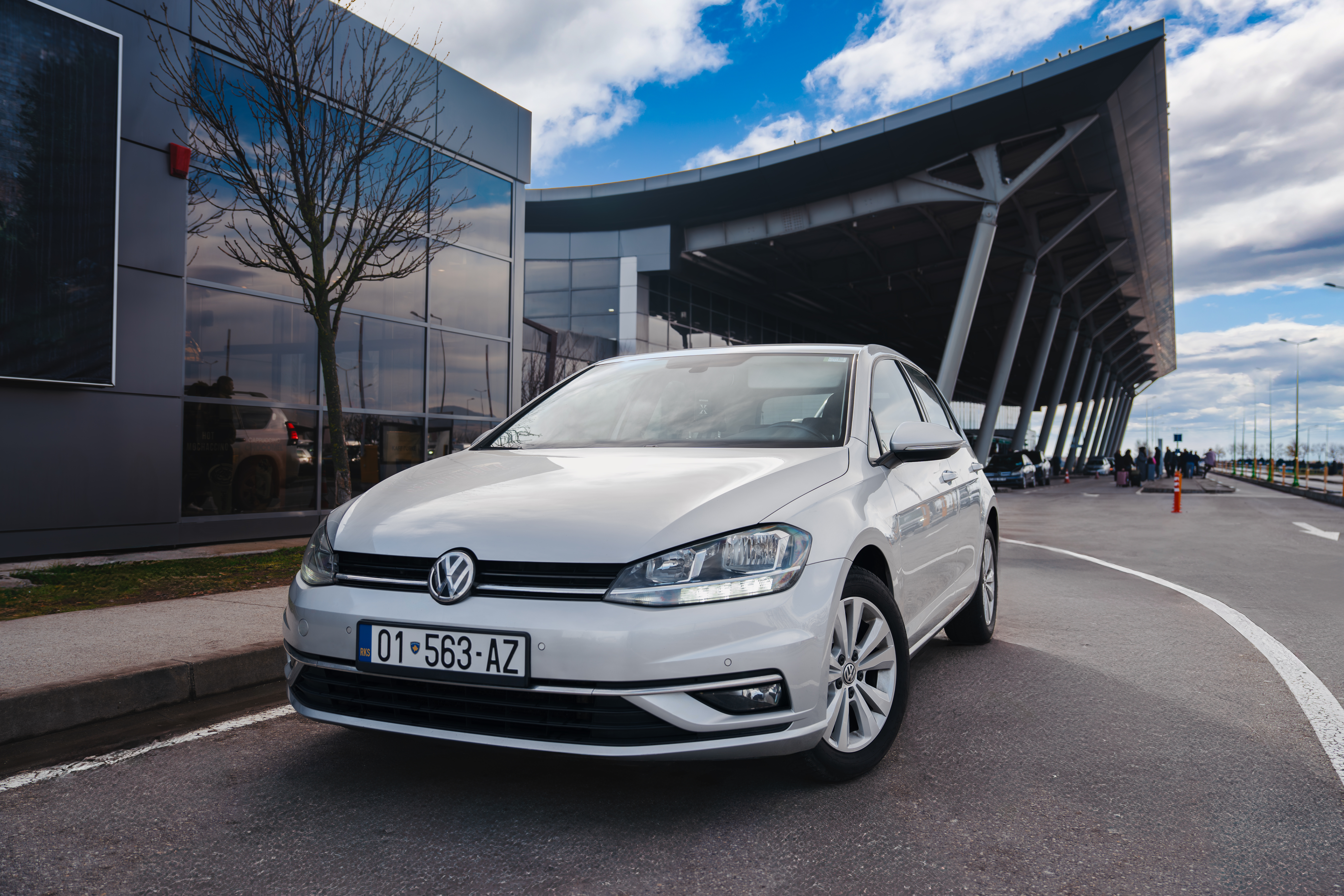 Volkswagen Golf 7 i bardhë